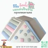 ชุดปีนป่ายเด็ก soft play โทนพาสเทล เล่นปีนและสไลด์