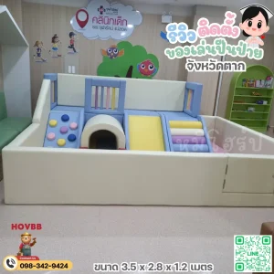 ของเล่นปีนป่ายเด็กนุ่มนิ่ม ลดแรงกระแทก ปลอดภัย