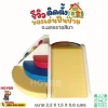 ชุดปีนป่ายเด็ก soft play พร้อมบ่อบอลและสไลเดอร์ สีสดนุ่ม
