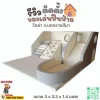 ชุดปีนป่ายเด็ก soft play ขนาดใหญ่ โทนมินิมอล เล่นปลอดภัย