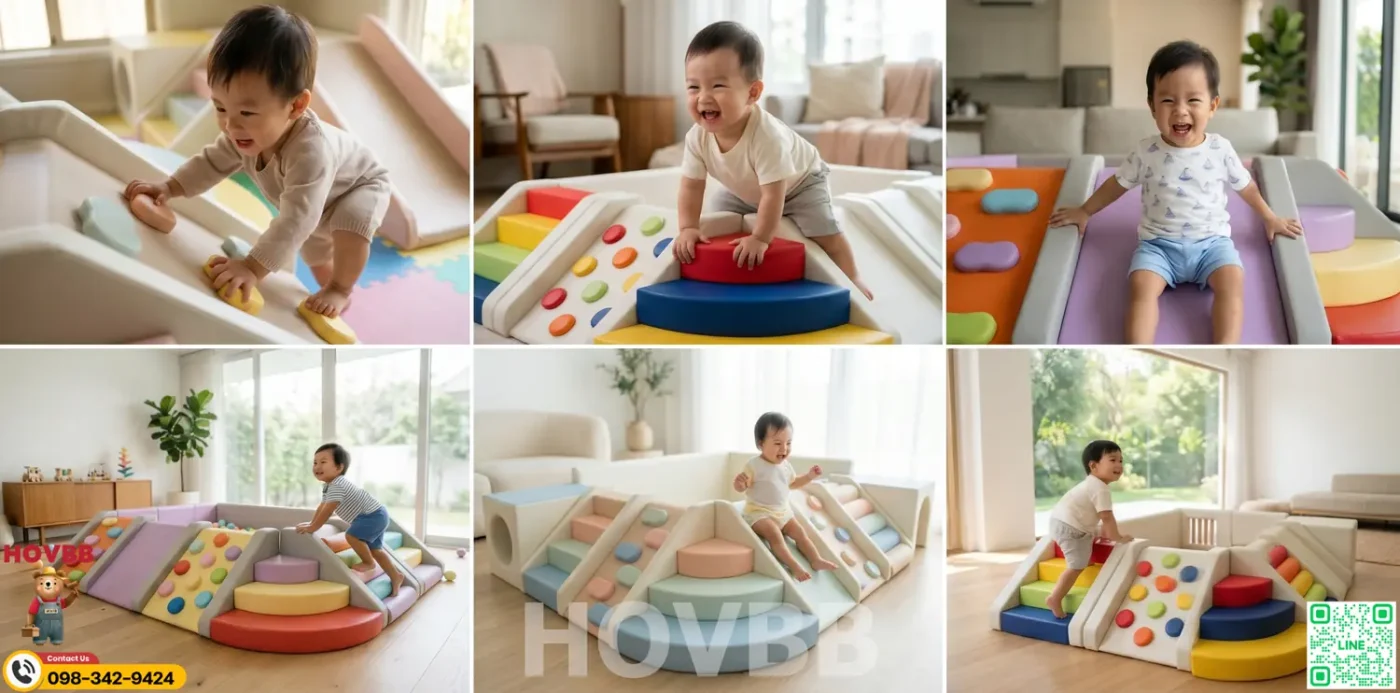 Soft Play ชุดปีนป่ายเด็ก