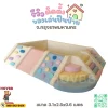 ชุดปีนป่ายเด็ก Soft Play พาสเทล พร้อมสไลเดอร์และบ่อบอลสำหรับเด็กเล็ก
