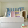 ชุดปีนป่ายเด็ก Soft Play พาสเทล พร้อมบ่อบอลและสไลเดอร์ สำหรับเด็กวัย 2-6 ปี