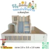 ชุดปีนป่ายเด็ก Soft Play โทนมินิมอลพร้อมสไลเดอร์และบ่อบอลสำหรับเด็ก