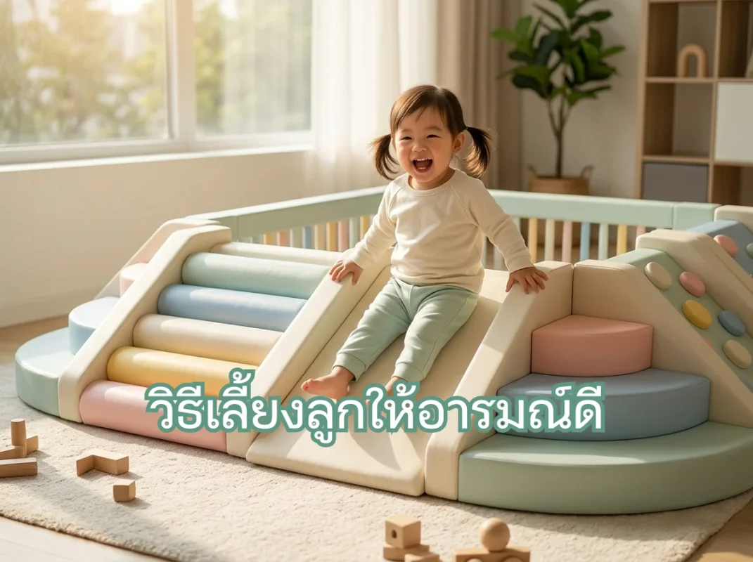 ชุดปีนป่ายเด็ก Soft Play พาสเทล พร้อมสไลเดอร์และบ่อบอล ช่วยจัดพื้นที่เล่นปลอดภัย เป็นวิธีเลี้ยงลูกให้อารมณ์ดี