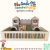 ชุดปีนป่ายเด็ก Soft Play ปราสาทเอิร์ธโทน พร้อมพื้นที่ปีนป่ายและกิจกรรมเด็ก