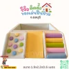 ชุดปีนป่ายเด็ก Soft Play พร้อมบ่อบอลและสไลเดอร์โทนพาสเทล
