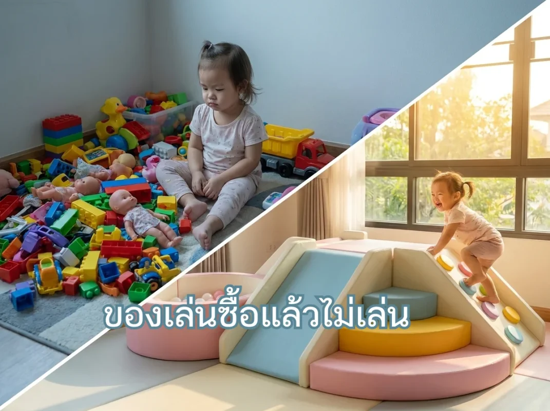 ชุดปีนป่ายเด็ก Soft Play พาสเทล รุ่น FG-371 แก้ปัญหาของเล่นซื้อแล้วไม่เล่น ด้วยการเคลื่อนไหวปลายเปิด